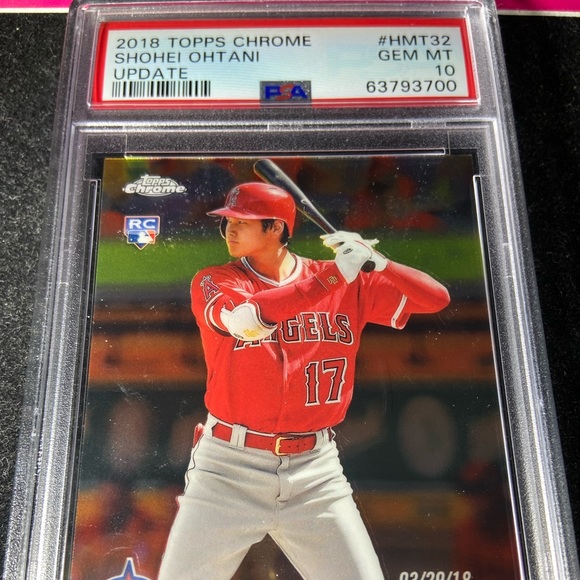 Shohei Ohtani Rookie PSA 10 💎 Topps Chrome 🔥 ⚾️ - Picture 4 of 4